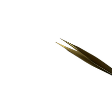 Load image into Gallery viewer, Straight Lash Tweezer- Gold