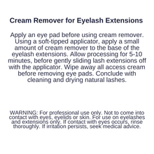 Load image into Gallery viewer, Cream Eyelash Extension Remover