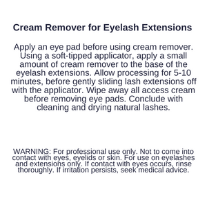 Cream Eyelash Extension Remover